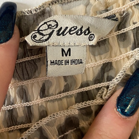 Guess Sheer Top - Picture 2 of 2